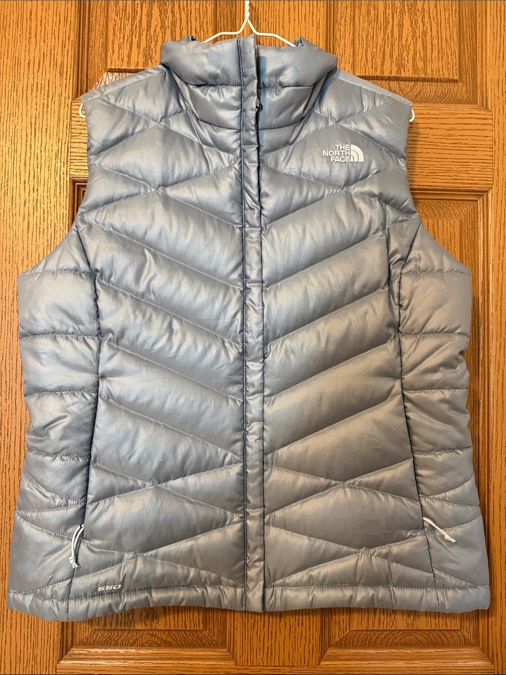 The North Face Women's Steel Blue Quilted Down Vest NWOT